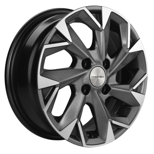 Khomen Wheels KHW1402 Gray-FP