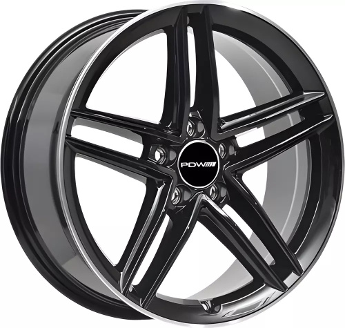 PDW FF2127 Gloss Black Machine Edge