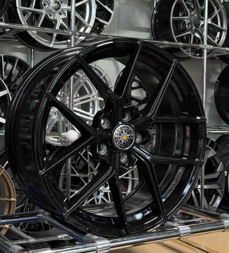17X7.5 5108 ET38 D73.1 Hengder F5153 Glossy Black