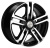 Khomen Wheels KHW1602 (Niva 4x4) Black-FP