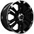 Khomen Wheels KHW1817 Black-FP
